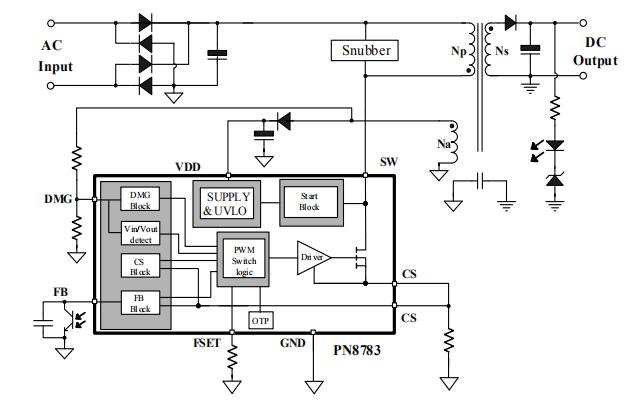 PN8783芯片典型電路圖
