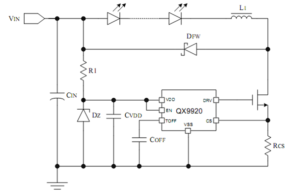 LED降壓恒流驅(qū)動(dòng)芯片