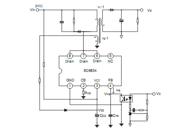 sd6834電路圖