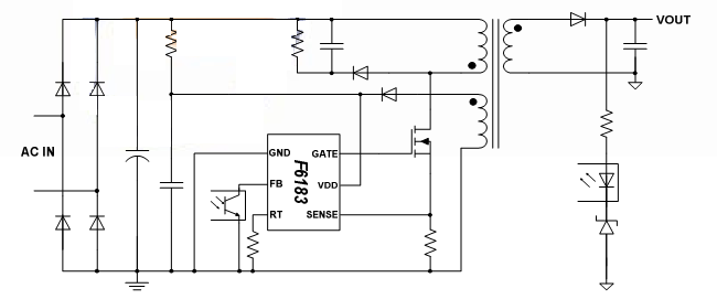 F6183_AC/DC旅充IC方案