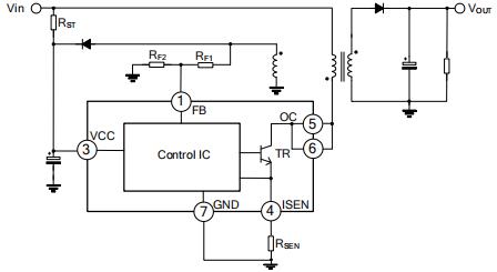 SD8530AS 原邊控制芯片電路圖