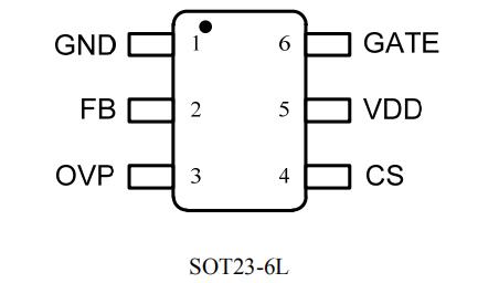 CR6889B管腳排列描述