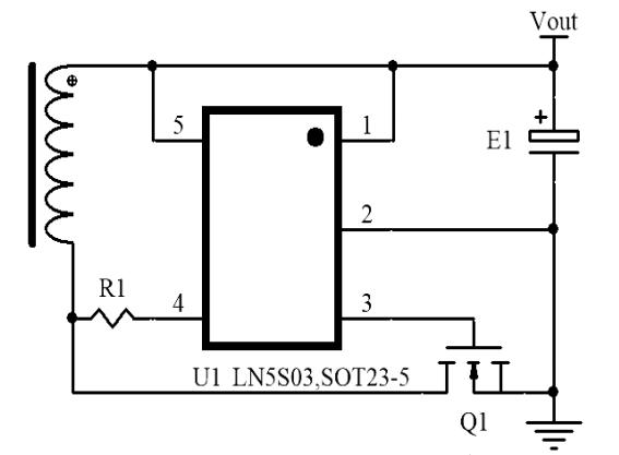 ln5s03同步整流電路圖