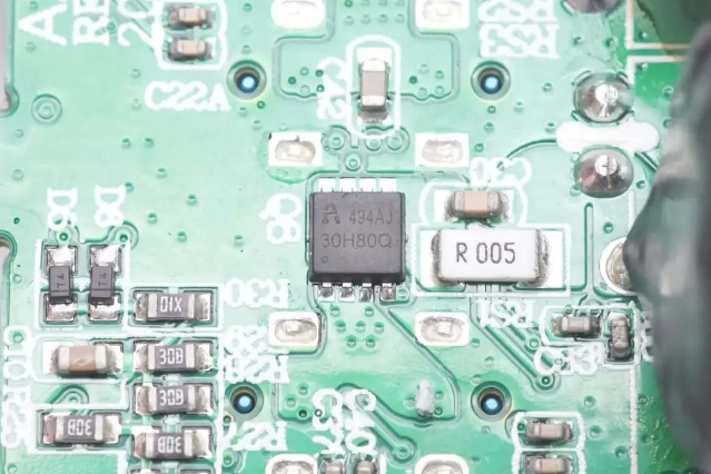 銓力AP30H80Q vbus開關(guān)MOS獲得安克67W 2C1A氮化鎵充電器采用